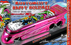 THE OFFICIAL-COMPLETE KUSTOMCITY® EVO GT DRAG BUS™ SERIES