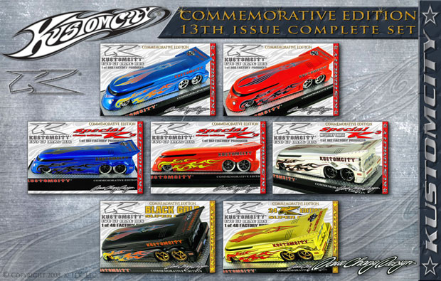 KUSTOMCITY� ---- ------ 13TH ISSUE ------ -EVO GT DRAG BUS- --COMMEM. EDITION-