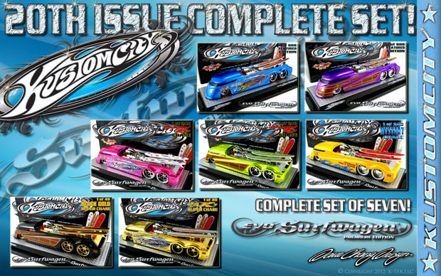 KUSTOMCITY� ---- ------ 20TH ISSUE ------ EVO "SURFWAGEN"--*PREMIERE EDITION*