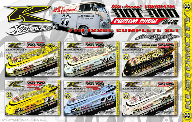 KUSTOMCITY� ---- ----- 07TH ISSUE ----- --EVO GT DRAG BUS--  2007 MOONEYES HRCS