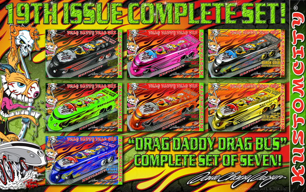 KUSTOMCITY� ---- ------ 19TH ISSUE ------ EVO GT DRAG BUS-- Drag Daddy Drag Bus